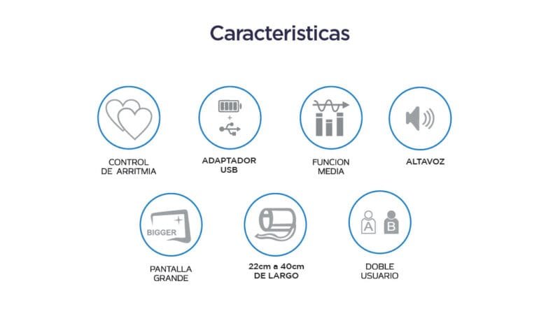 Tensiómetro Digital de Brazo Valcri Con Voz B22