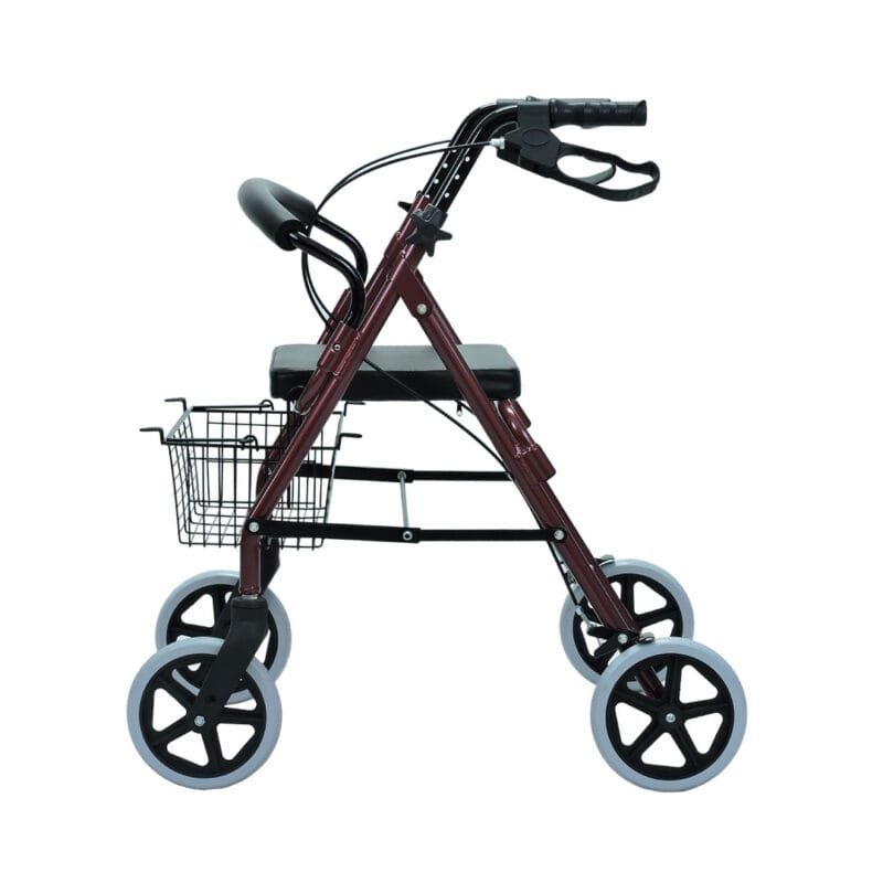 Caminador Rollator 4 Ruedas Con Canastilla