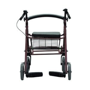 Caminador Rollator 4 Ruedas Con Canastilla y Calapies