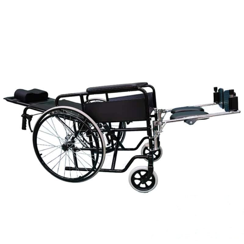 image (6) Silla de Ruedas Reclinable en Acero