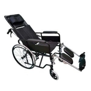 image (7) Silla de Ruedas Reclinable en Acero