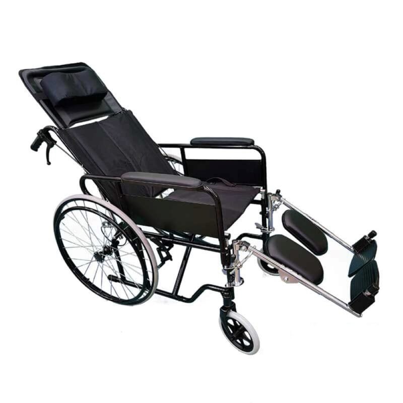 image (7) Silla de Ruedas Reclinable en Acero